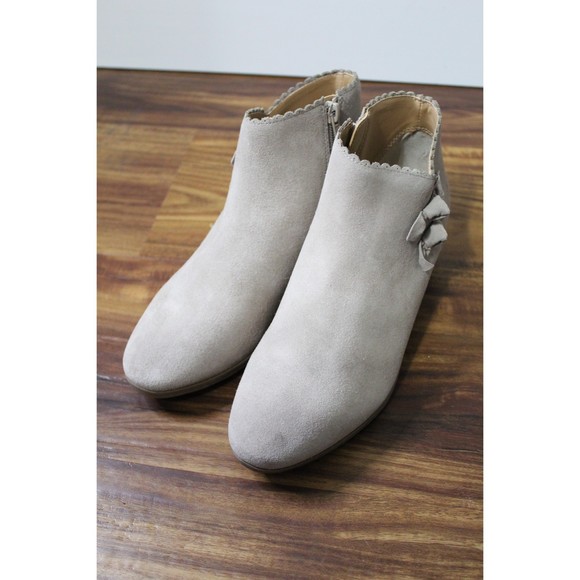 Jack Rogers Light Tan Beige Booties Size 8 - Picture 6 of 10